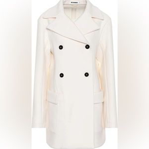 Jil Sander Ivory Coat Size 42 / 12 Brand New With Tags